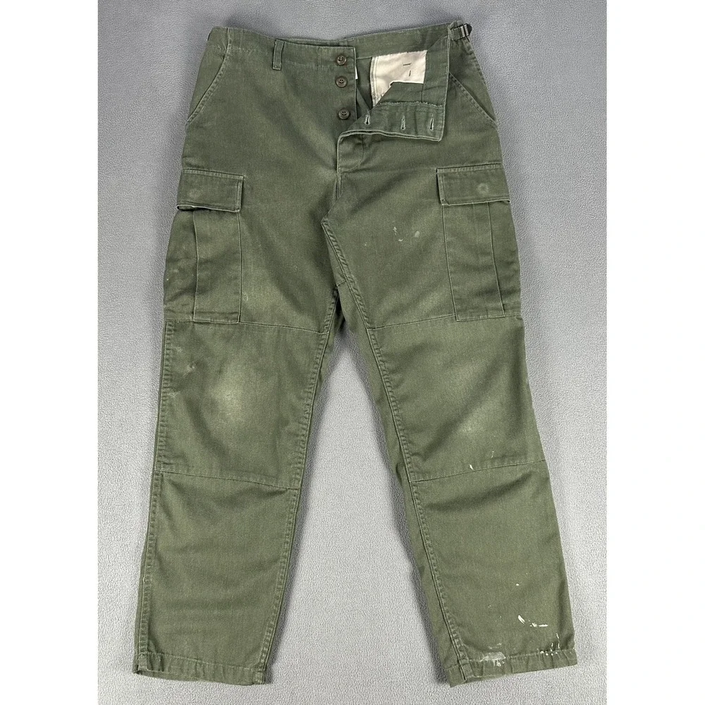 Propper Cargo Pants Mens Medium Regular Green BDU Military Utility Safari Skate